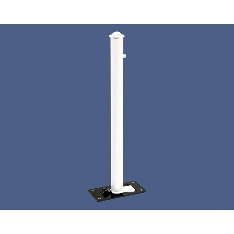 Province Agora Folding Bollard in White