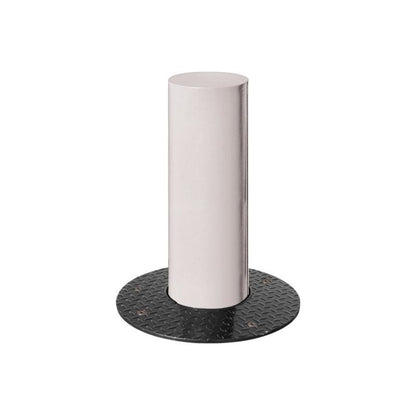 Barcelona Retractable Bollard in Light Grey