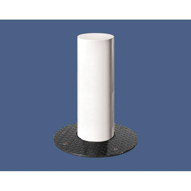 Barcelona Retractable Bollard in White