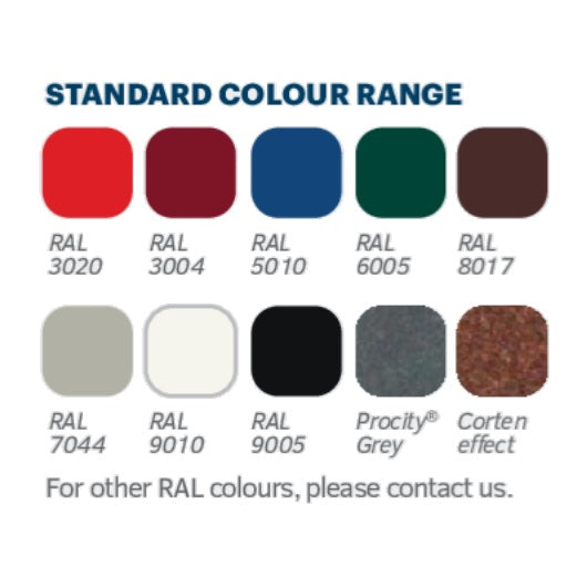 Bollard Colour Range