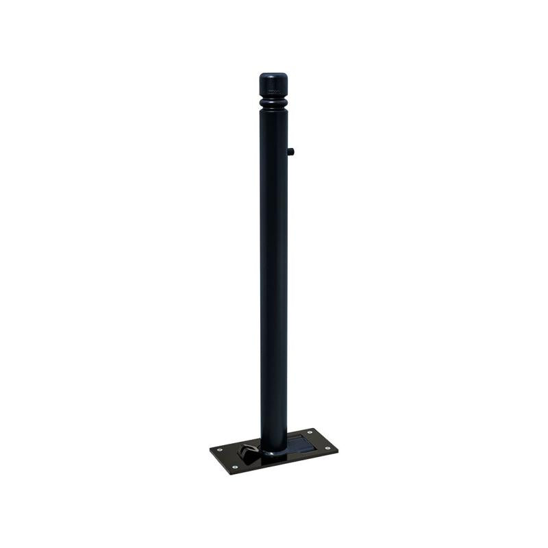 Province City Folding Bollard in Black