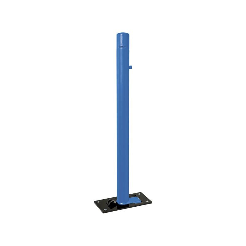 Dome Top Folding Bollard in Blue