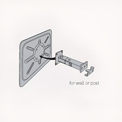 Fixing Instructions for Traffic Mirror Stainless Steel