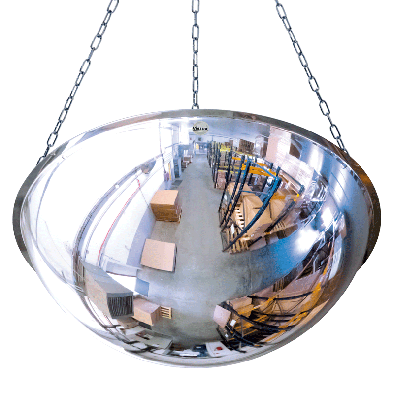 Industry Workplace Mirror Hemispheric PMMA Hanging