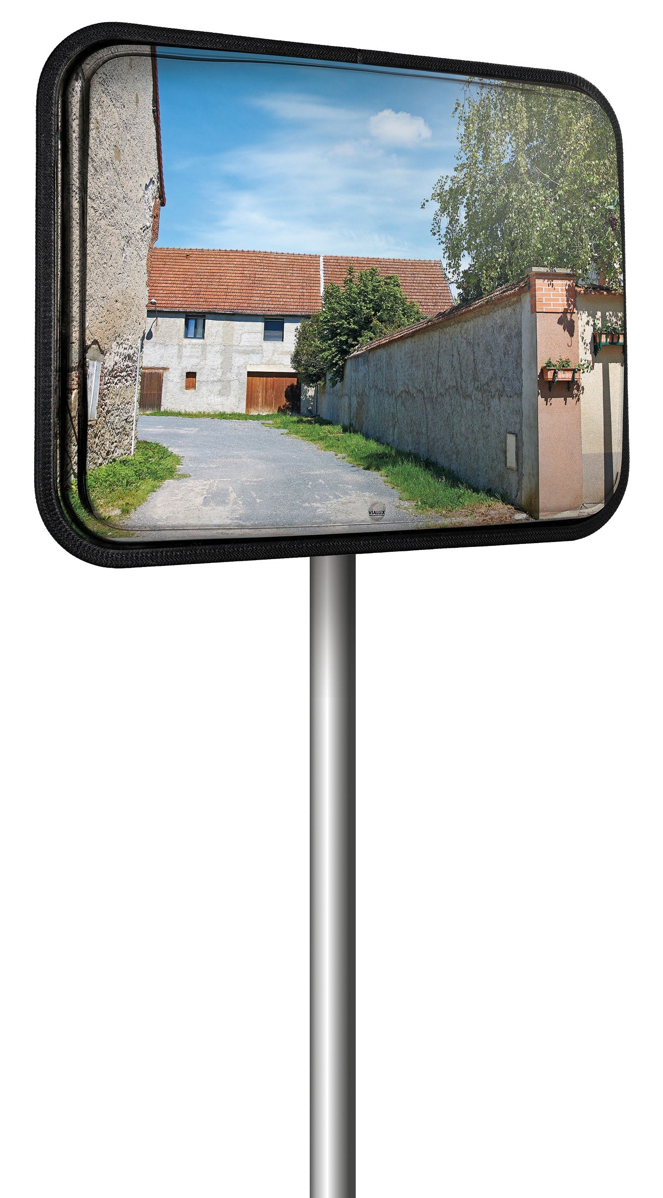 Multi Purpose Mirror Stainless Steel Anti Condensation on Post