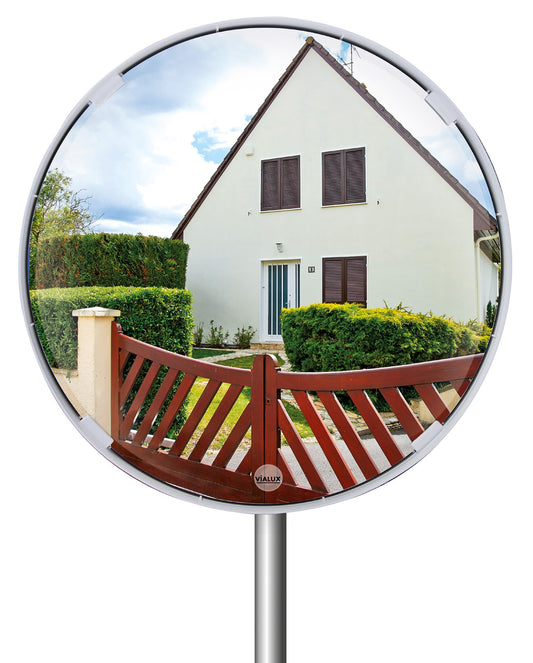 Multi Purpose Mirror in White Circular