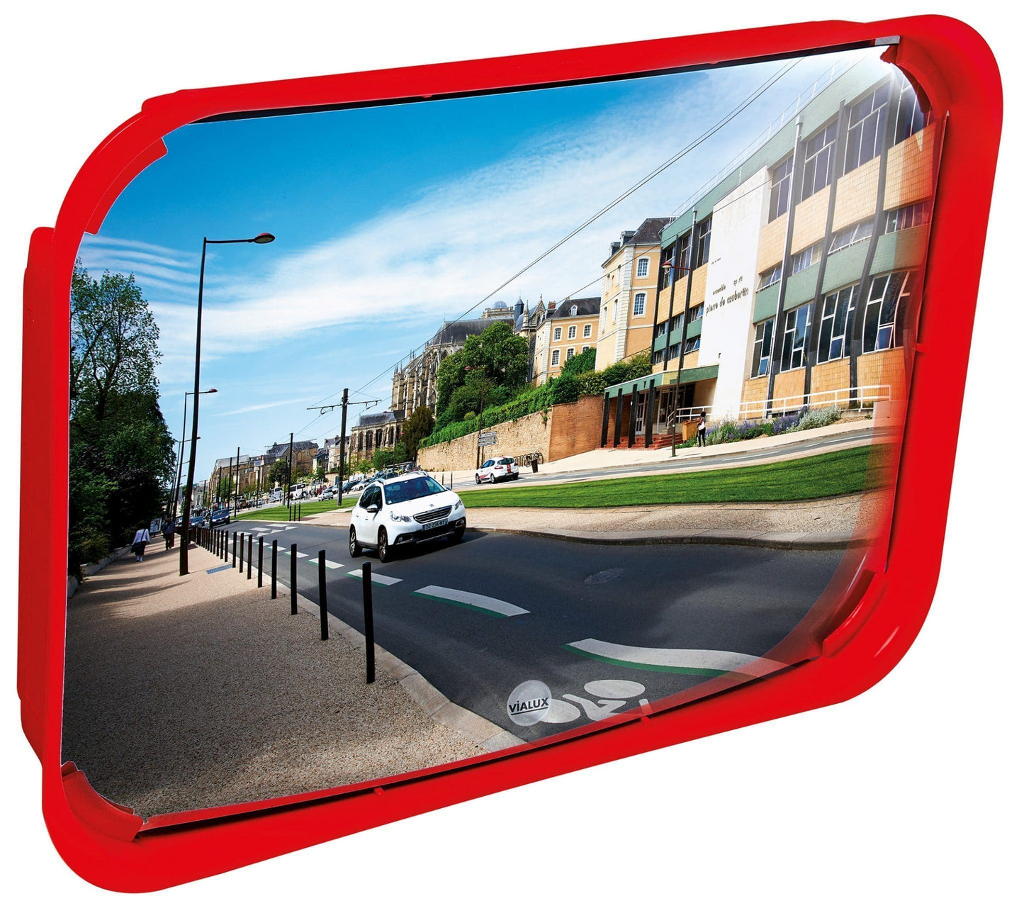 Multi Purpose Mirror in Red