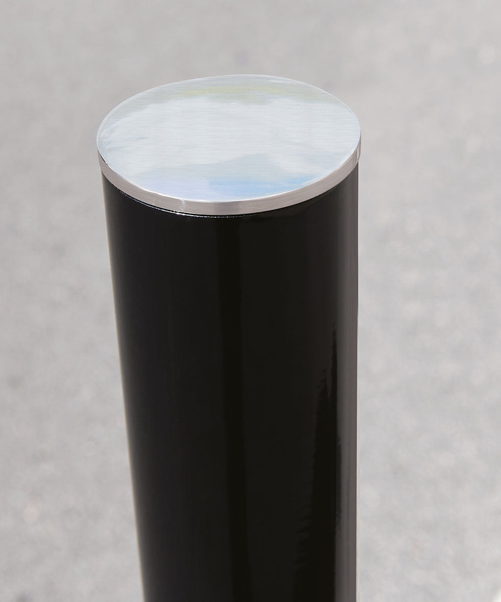 Province Brushed Steel Bollard