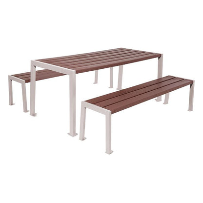 Silaos Picnic Table (Steel and Recycled Plastic)