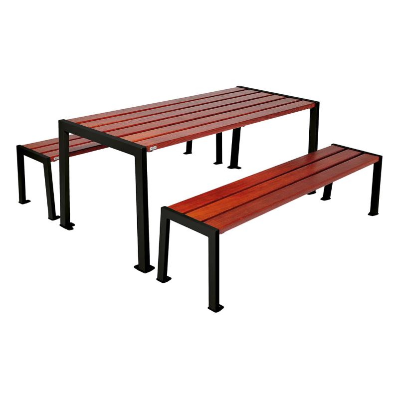 Silaos Picnic Table (Steel and Wood)