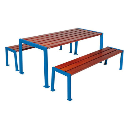 Silaos Picnic Table (Steel and Wood)