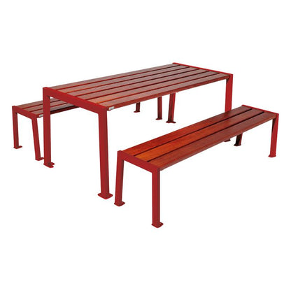 Silaos Picnic Table (Steel and Wood)