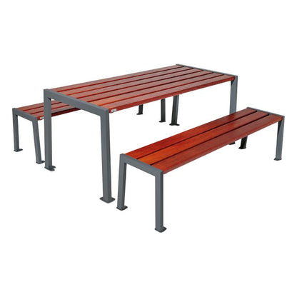 Silaos Picnic Table (Steel and Wood)