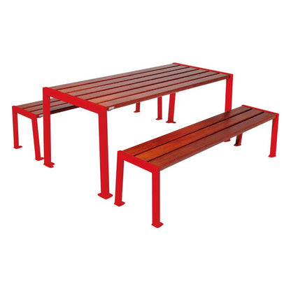 Silaos Picnic Table (Steel and Wood)