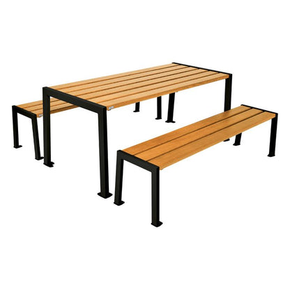 Silaos Picnic Table (Steel and Wood)