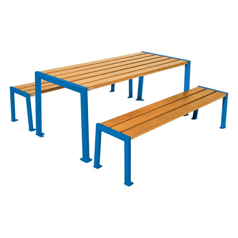 Silaos Picnic Table (Steel and Wood)