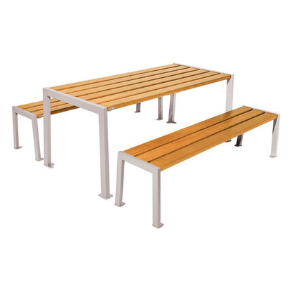 Silaos Picnic Table (Steel and Wood)