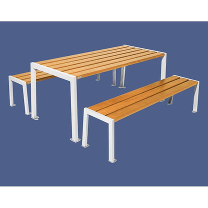 Silaos Picnic Table (Steel and Wood)